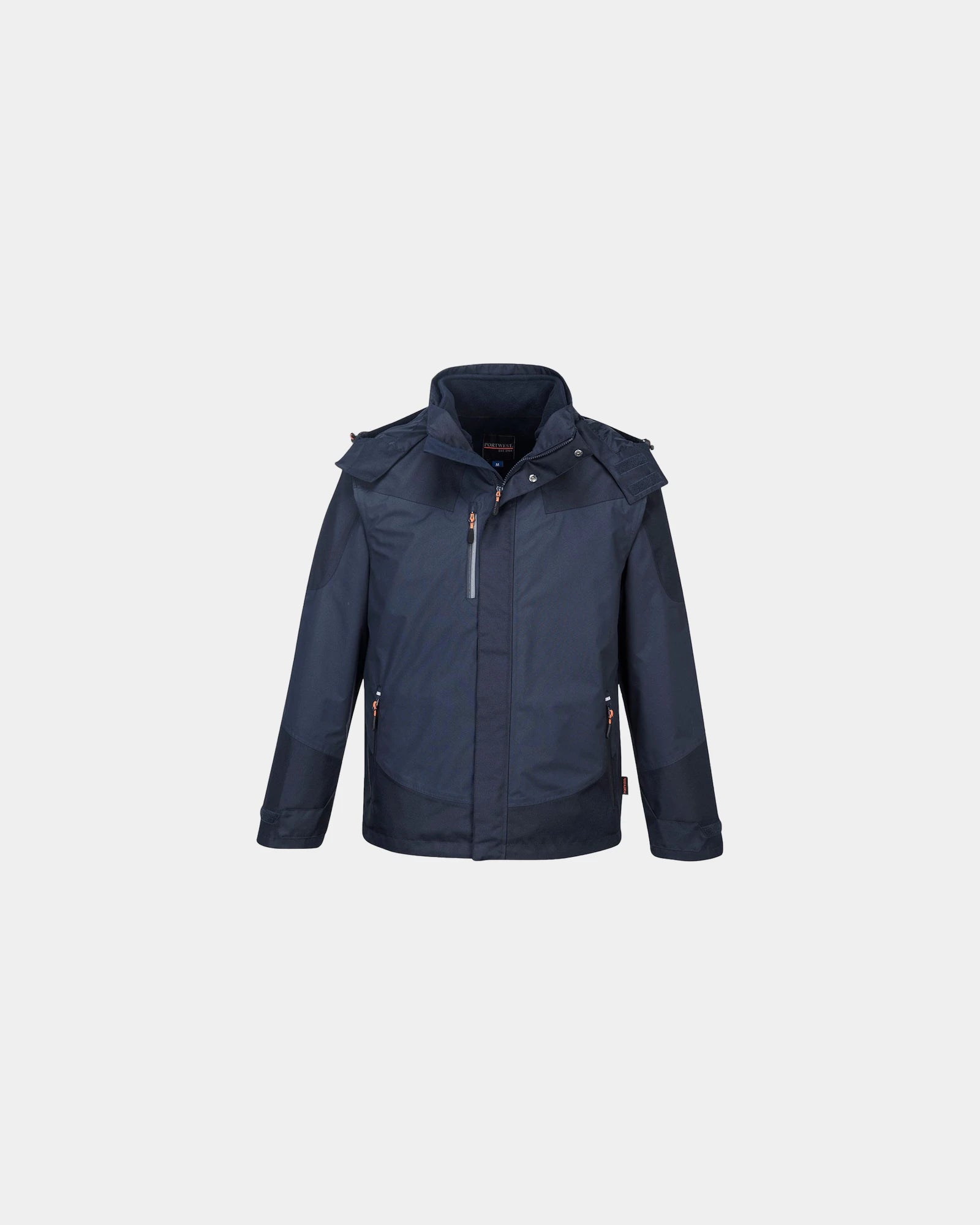 Parka 3-in-1 waterdicht en winddicht om te personaliseren - Nachtblauw